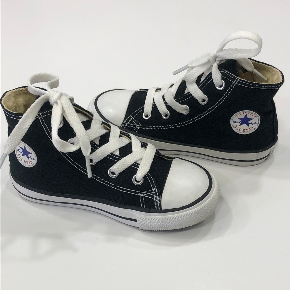 Converse Chuck Taylor All Star High Top Sneakers – Black – Toddler Size 9